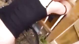 Dirty British Chav Getting Fucked By Fence